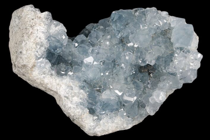 Sparkly Celestine (Celestite) Crystal Cluster - Madagascar #173146
